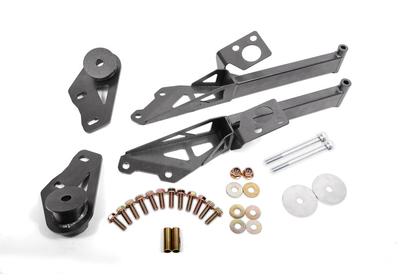 BMR 15-18 Ford Mustang S550 IRS Subframe Support Brace (Black Hammertone) BMR Suspension Chassis Bracing