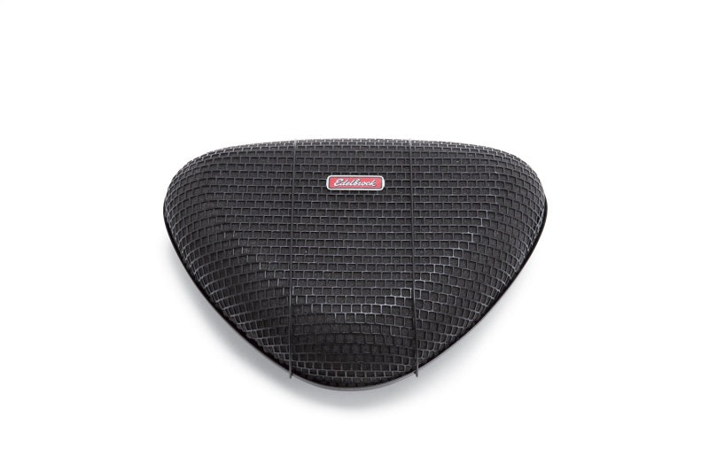 Edelbrock Air Cleaner Pro-Flo 1000 Series Triangular Steel Top 11 375In X 8 375In X 3In Black Edelbrock Air Filters - Universal Fit