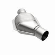 MagnaFlow Universal Catalytic Converter 2in Inlet/Outlet Angled Offset/Center Oval (California) Magnaflow Catalytic Converter Universal