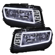 Oracle Chevrolet Camaro Non-RS 14-15 LED Halo Kit Square Style - White ORACLE Lighting Headlights