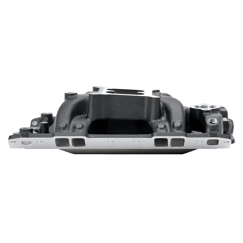 Edelbrock Intake Manifold RPM Air-Gap Small-Block Chevy 262-400 Black Edelbrock Intake Manifolds