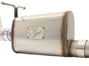 aFe MACHForce XP Exhaust 3in-3.5in SS Single Side Ext CB w/ Polish Tip 99-04 Ford F-250 V8 5.4L/6.8L aFe Catback