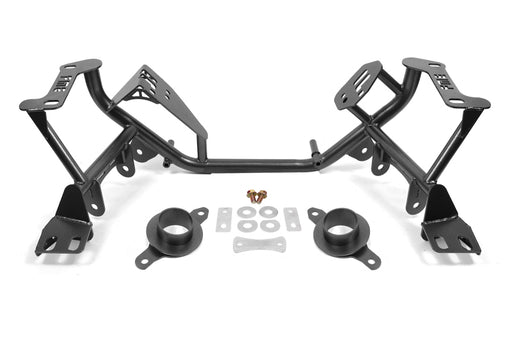 BMR 79-95 Ford Mustang K-Member Standard Version w/Spring Perches - Black Hammertone BMR Suspension Crossmembers
