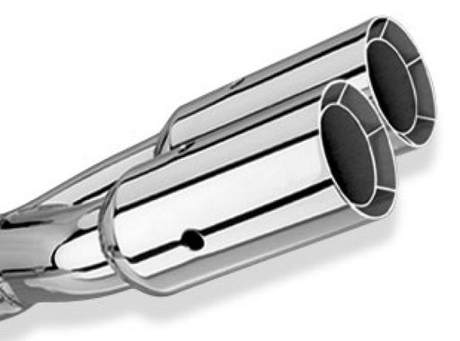 Borla Universal Polished Tip Dual Round Intercooled (inlet 2 1/2in. Outlet 3in) *NO Returns* Borla Tips