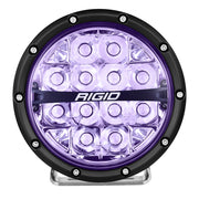 Rigid Industries 360-Series 6in LED Off-Road Spot Beam - RGBW (Pair) Rigid Industries Light Bars & Cubes