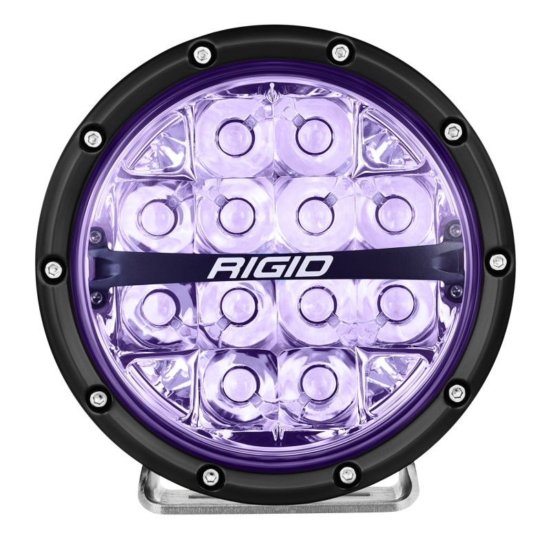 Rigid Industries 360-Series 6in LED Off-Road Spot Beam - RGBW Rigid Industries Light Bars & Cubes