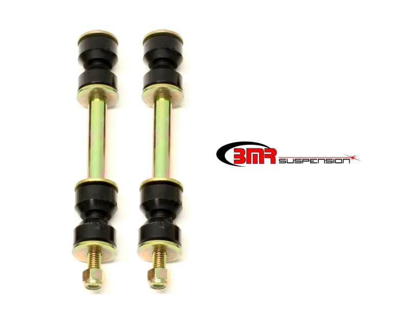 BMR 70-81 2nd Gen F-Body 2.875in Front Sway Bar End Link Kit - Black BMR Suspension Suspension Arms & Components