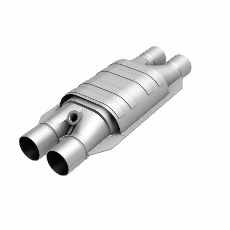 MagnaFlow Universal Catalytic Converter 2 D/D W/O2 Boss Magnaflow Catalytic Converter Universal