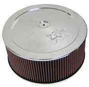K&N 5-1/8in 14in X 5-3/4in h 1-1/4in Drop Base K&N Engineering Air Filters - Universal Fit