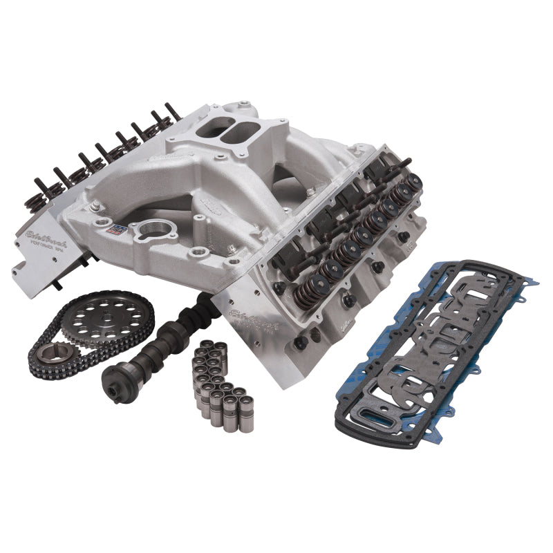 Edelbrock Power Package Top End Kit Performer RPM Oldsmobile 1965-1976 400-500 Big Block V8 450+ Hp Edelbrock Heads
