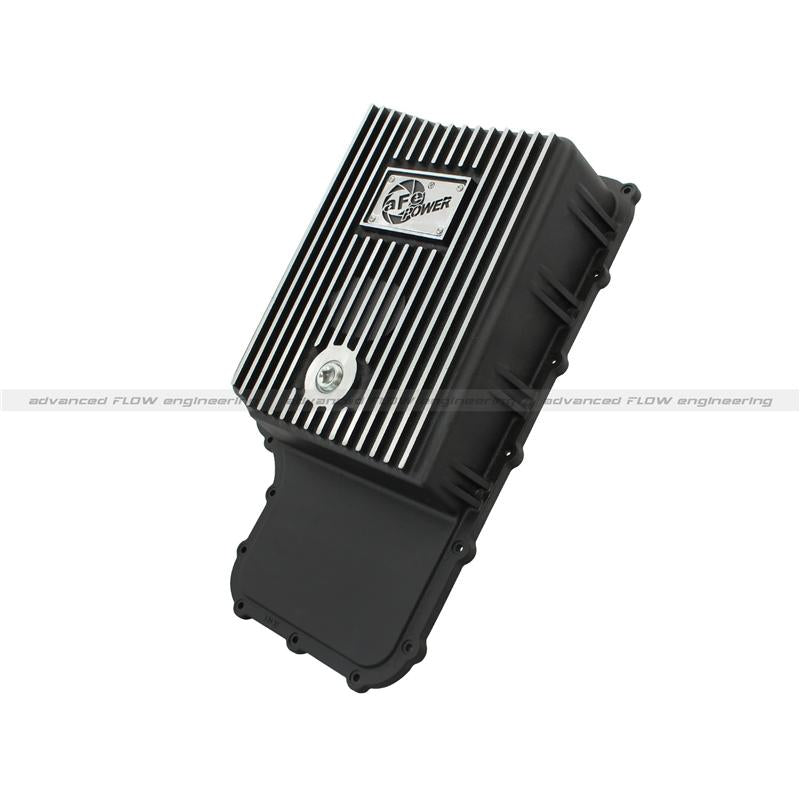 aFe Transmission Pan (Raw); Ford Trucks 93-08 AODE/4R70W aFe Diff Covers