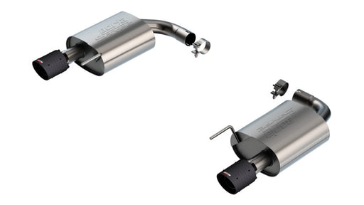 Borla 2024 Ford Mustang GT 5.0L V8 w/o Active Exhaust S-Type Axle-Back Exhaust System - Carbon Fiber Borla Axle Back
