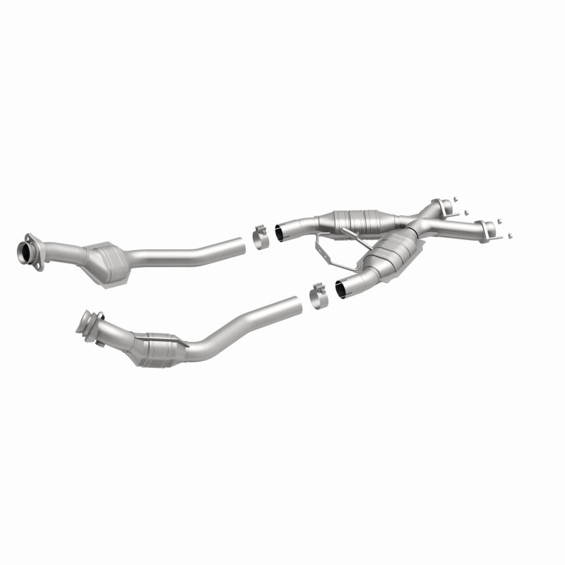 MagnaFlow Direct Fit Catalytic Converter Mustang X-Pipe 94-95 Street Magnaflow Catalytic Converter Direct Fit