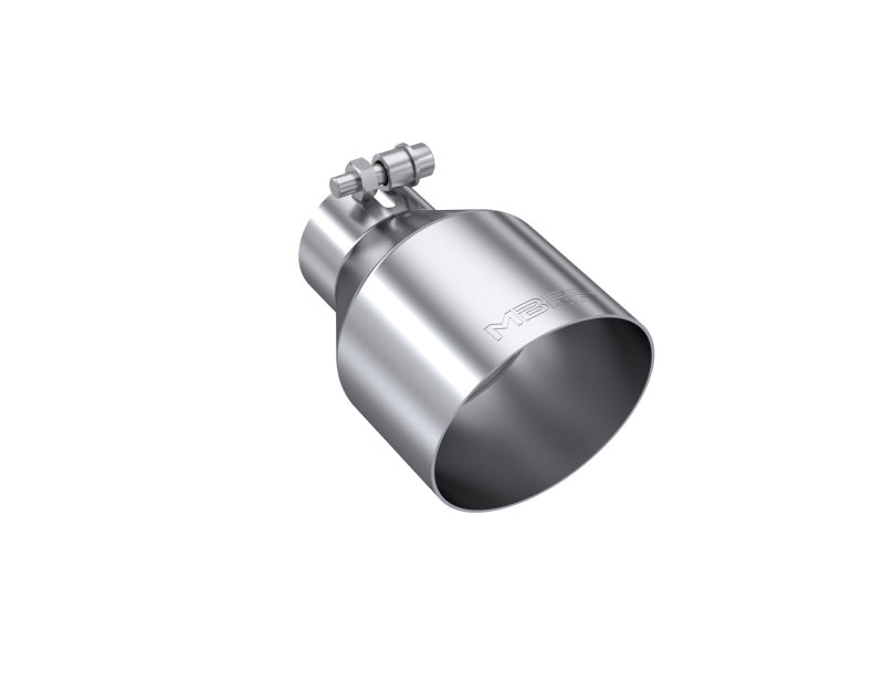 MBRP Universal Stainless Steel Tip 2.5in ID / 4.5in OD Out / 6.5in Length Angle Cut Single Wall MBRP Tips