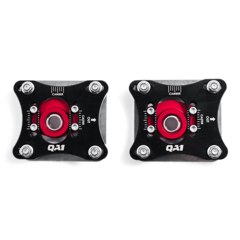 QA1 05-14 Ford Mustang Caster-Camber Plate Kit QA1 Shock Mounts & Camber Plates