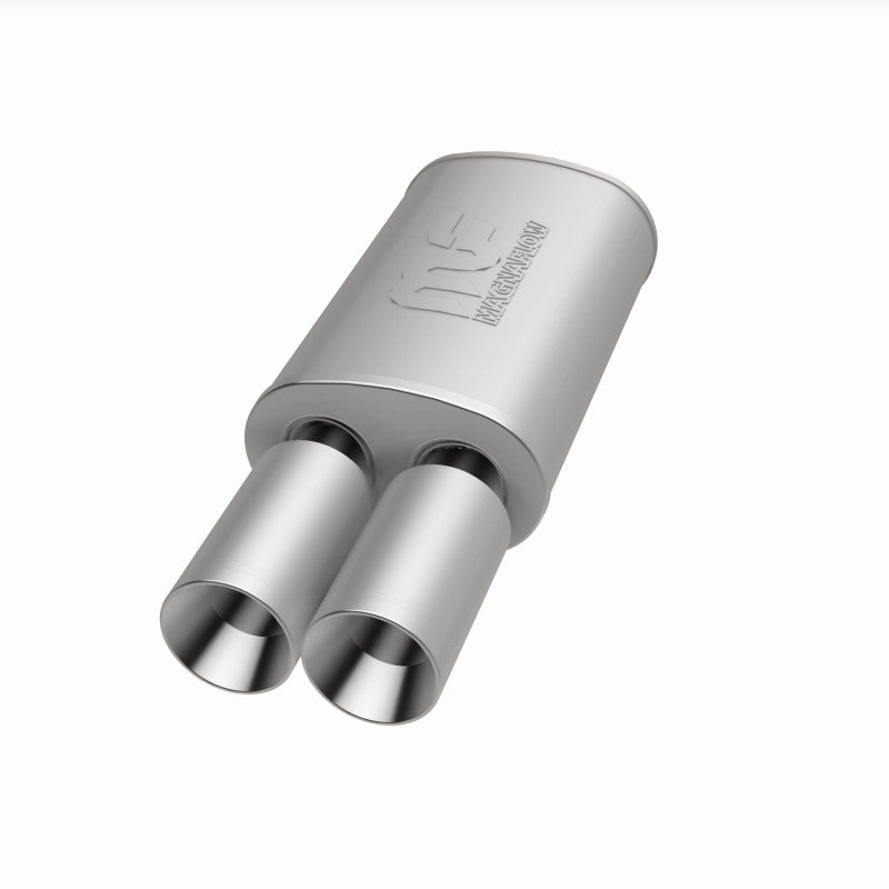 MagnaFlow Muffler W/Tip Mag SS 14X5X8 2.25/3. Magnaflow Muffler