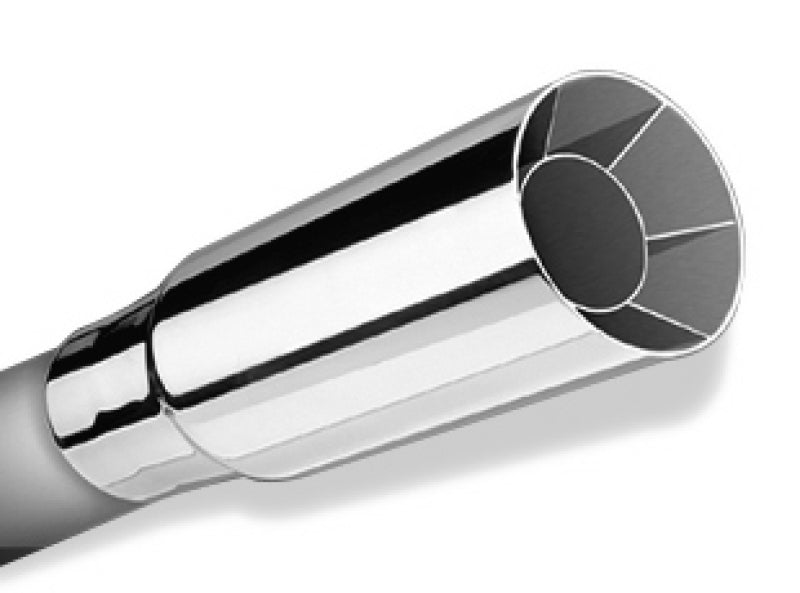 Borla Universal Polished Tip Single Round Intercooled (inlet 2 1/4in. Outlet 2 1/2in) Borla Tips