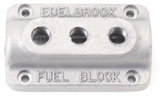 Edelbrock Fuel Block Triple As Cast Edelbrock Carburetor Rebuild Components