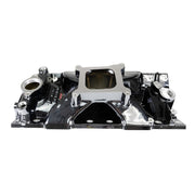 Edelbrock Chevy SB Victor Jr. 23 Degree Black Plasma Intake Manifold Edelbrock Intake Manifolds