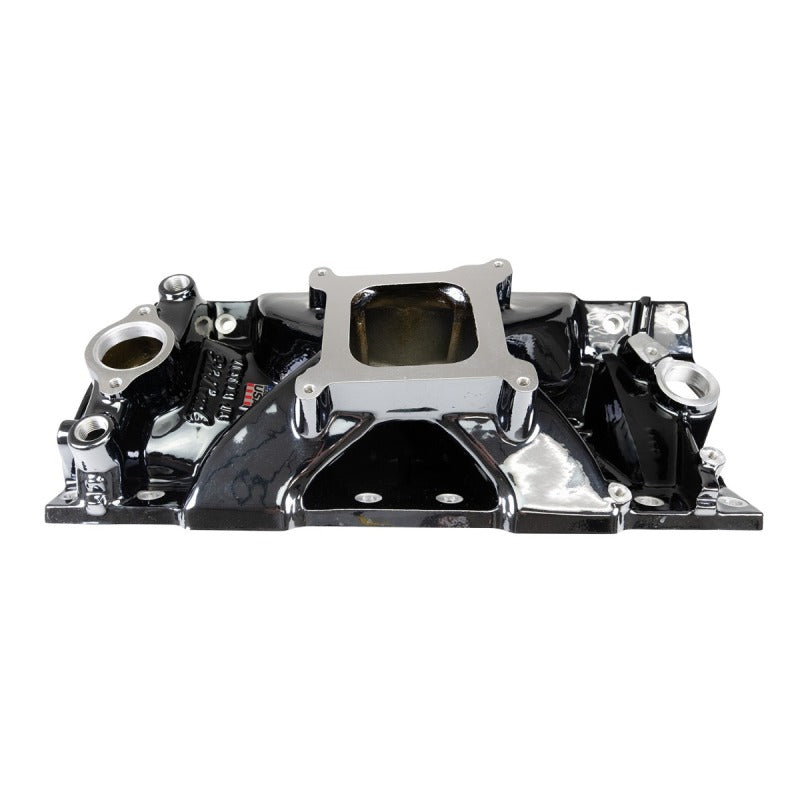 Edelbrock Chevy SB Victor Jr. 23 Degree Black Plasma Intake Manifold Edelbrock Intake Manifolds