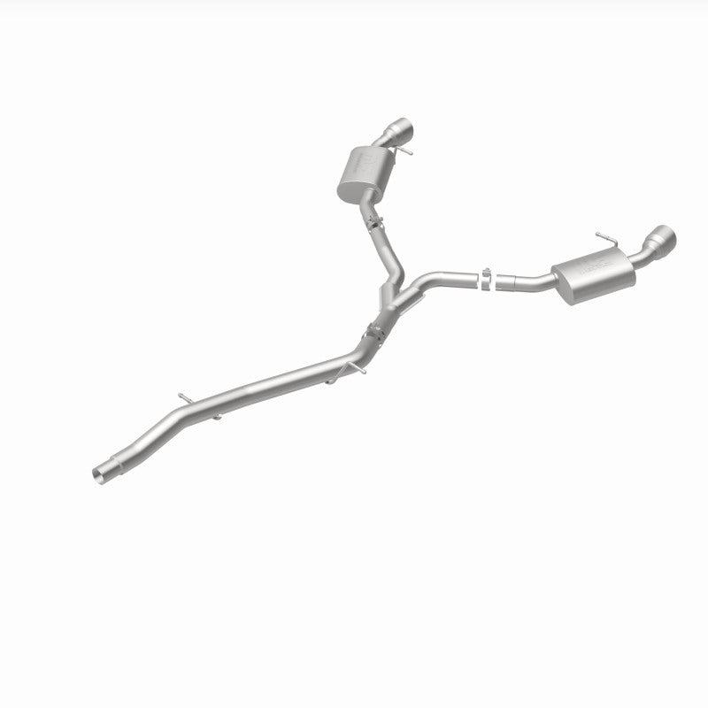 MagnaFlow 18-19 Audi A5 Dual Exit Polished Stainless CatBack Exhaust - 3in Main Piping Diameter