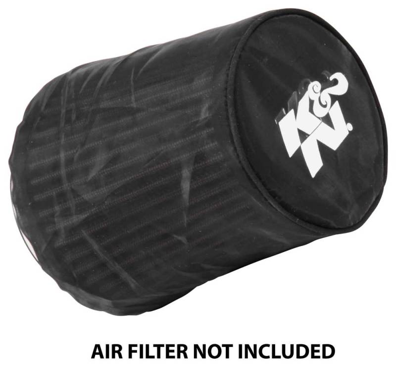 K&N Black Drycharger Rectangle Straight Air Filter Wrap - Black K&N Engineering Pre-Filters
