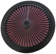 K&N X-Stream Top Filter X-Stream 14 inch OD Black K&N Engineering Air Filters - Universal Fit
