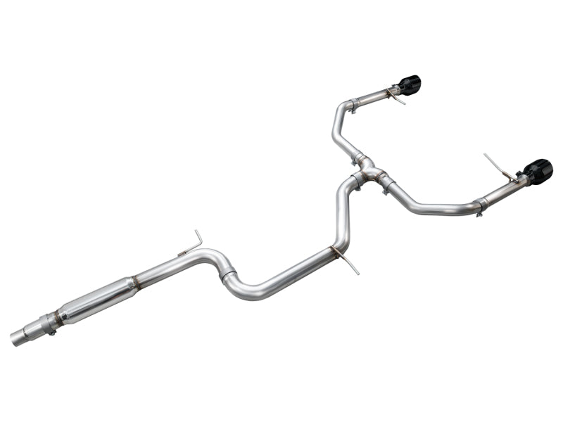 AWE Tuning 22-25 Volkswagen Jetta GLI Track Edition Exhaust - Diamond Black Tips AWE Tuning Catback