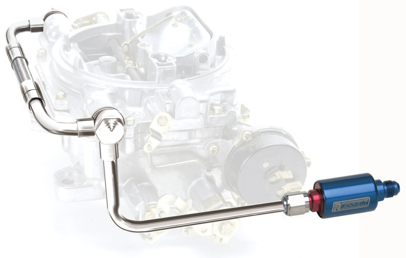 Edelbrock Dual Feed Line/Thunder Series Carb w/ Fuel Filter Edelbrock Fuel Filters