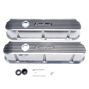 Edelbrock Valve Cover Elite II Series Ford 289-302-351W CI V8 Tall Polished Edelbrock Valve Covers