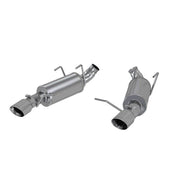 MBRP 11-14 Ford Mustang V6 3in. Dual Muffler Axle Back Split Rear T409 Exhaust System MBRP Axle Back