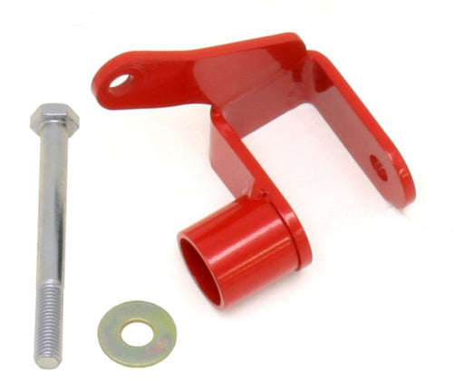 BMR 05-14 S197 Mustang Panhard Rod Relocation Bracket - Red BMR Suspension Panhard Bars