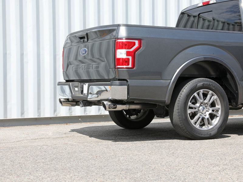 aFe Vulcan Series 3in 304SS Cat-Back w/ Polished Tips 15-20 Ford F-150 V6 2.7L/35L(tt) / V8 5.0L aFe Catback