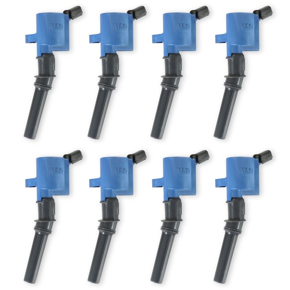 MSD Ignition Coil - Blaster - Ford 2-Valve V8 - Blue - 8-pack 824285 MSD Autoparts