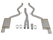 aFe MACHForce XP Exhausts Cat-Back SS-304 EXH w/ Polished Tips 15-16 Ford Mustang EcoBoost 2.3L (t) aFe Catback