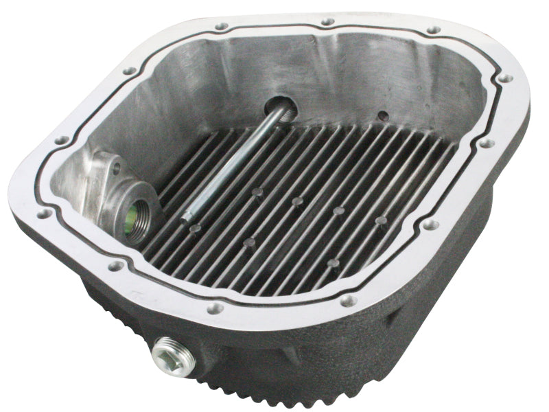 aFe Power Rear Differential Cover (Machined) 12 Bolt 9.75in 11-13 Ford F-150 EcoBoost V6 3.5L (TT) aFe Diff Covers