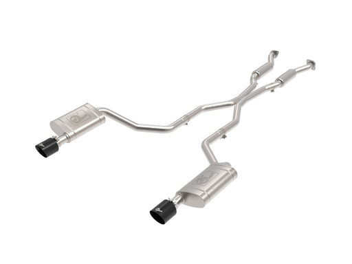 aFe 11-21 Dodge Durango V6-3.6L / V8-5.7L MACH Force-Xp 304 SS Cat-Back Exhaust System w/ Black Tip aFe Axle Back