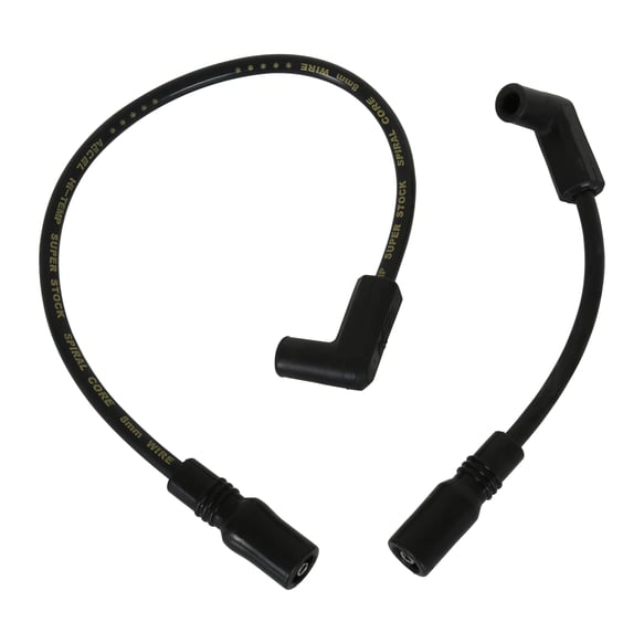 Custom Wire Set - 1999-2008 Buell All Models / 1999-2017 Dyna FXD (Carb or FI) - 8MM - Black 171097-K ACCEL Autoparts