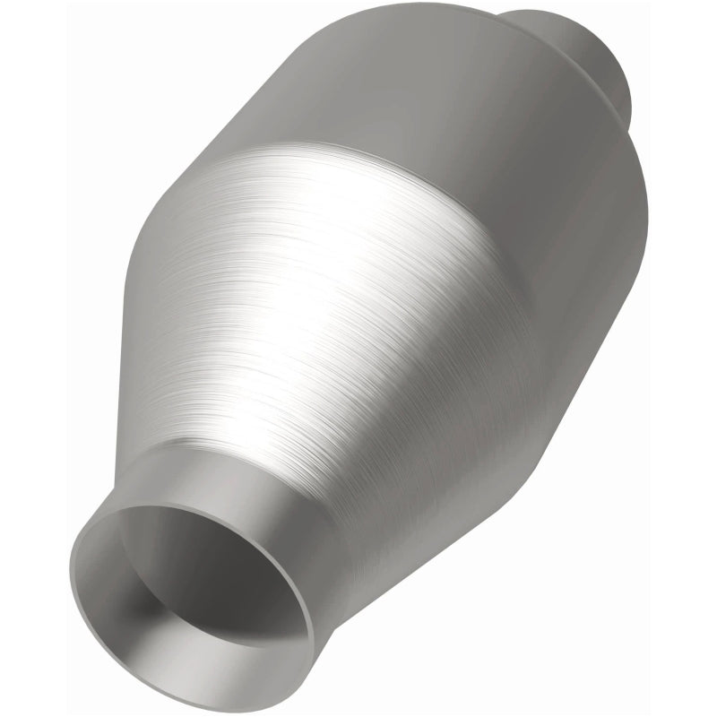 MagnaFlow Universal Catalytic Converter 2.00inch O/O Met. Spun Magnaflow Catalytic Converter Universal