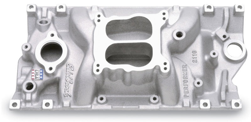Edelbrock Performer Vortec Manifold Edelbrock Intake Manifolds