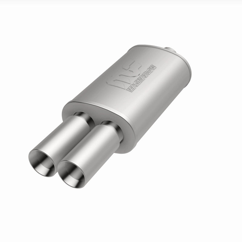 MagnaFlow Muffler W/Tip Mag SS 14X5X8 2.25/3 Magnaflow Muffler