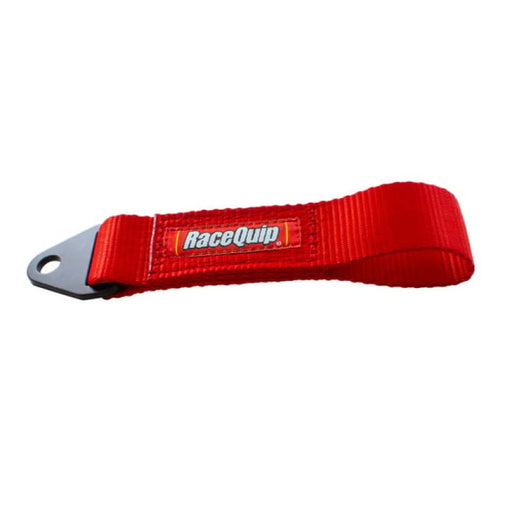 RaceQuip Race Car Tow Hook Strap with Soft Eye Loop End / 12000 LB Rating Racequip Tow Straps