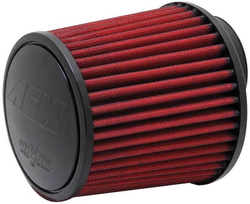 AEM 5.5in Base OD x 4.75in Top OD x 5in Height Conical Dryflow Air Filter AEM Induction Air Filters - Universal Fit
