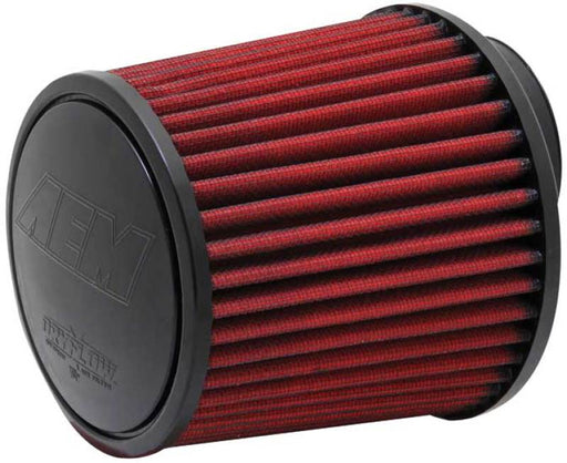 AEM 5.5in Base OD x 4.75in Top OD x 5in Height Conical Dryflow Air Filter AEM Induction Air Filters - Universal Fit