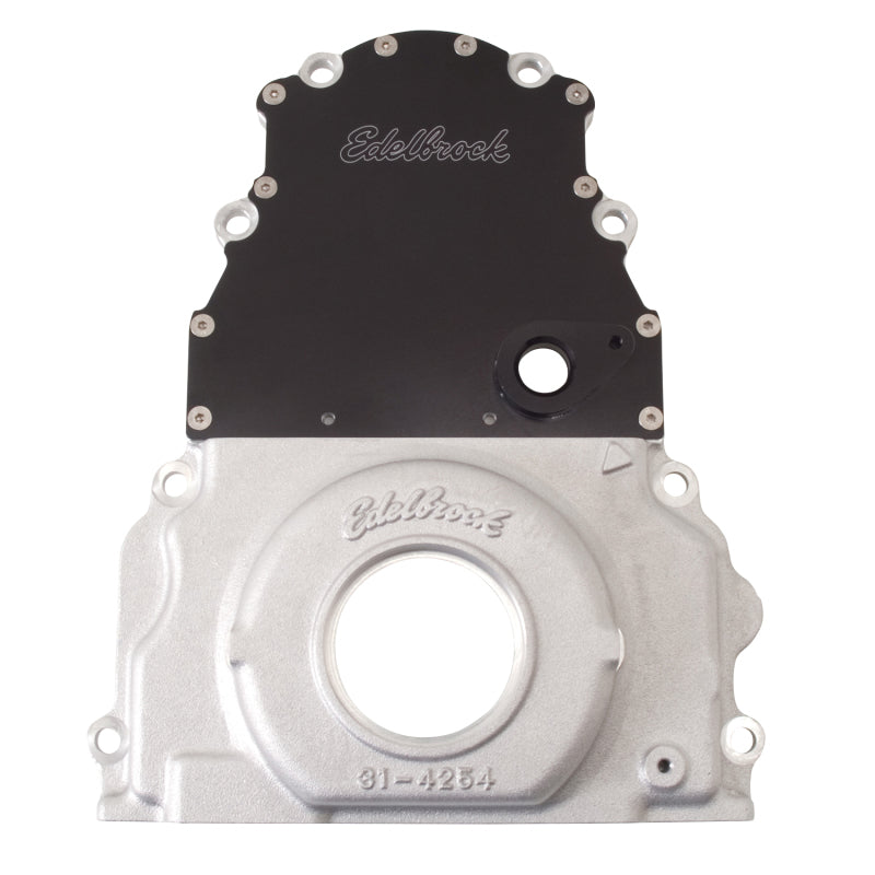 Edelbrock Timing Cover 2-Piece for GM Gen 4 Ls-Series Edelbrock Timing Covers