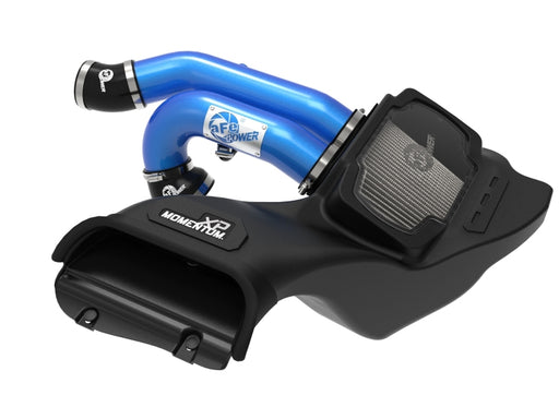 aFe 21-22 Ford F-150 Raptor V6-3.5L(tt) Momentum XP Cold Air Intake System Blue w/ Pro Dry S Filter AFE POWER Cold Air Intakes