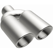 MagnaFlow Tip 1-Pk Dual Rnd DW 3x10 2.25ID Magnaflow Tips
