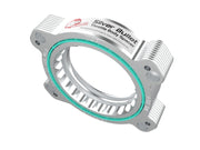 aFe 2020 Vette C8 Silver Bullet Aluminum Throttle Body Spacer Works w/ Factory Intake Only - Silver aFe Throttle Body Spacers