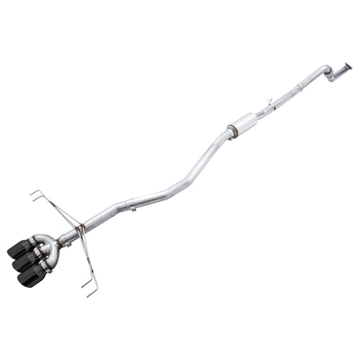 AWE Tuning 2017+ Honda Civic Type R Track Edition Exhaust w/Front Pipe & Triple Diamond Black Tips 3020-53002 My Store