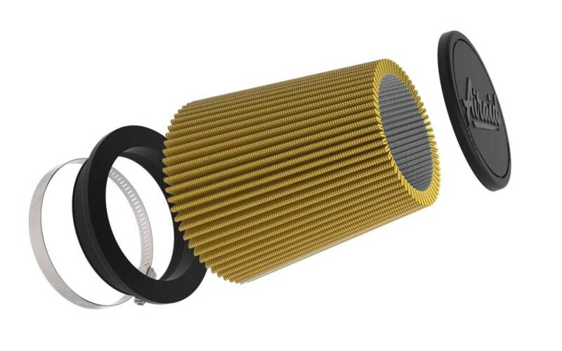 Airaid Cone Filter 5in Flg 6-1/2in b 4-5/8in t 7in h - Synthaflow Airaid Air Filters - Universal Fit